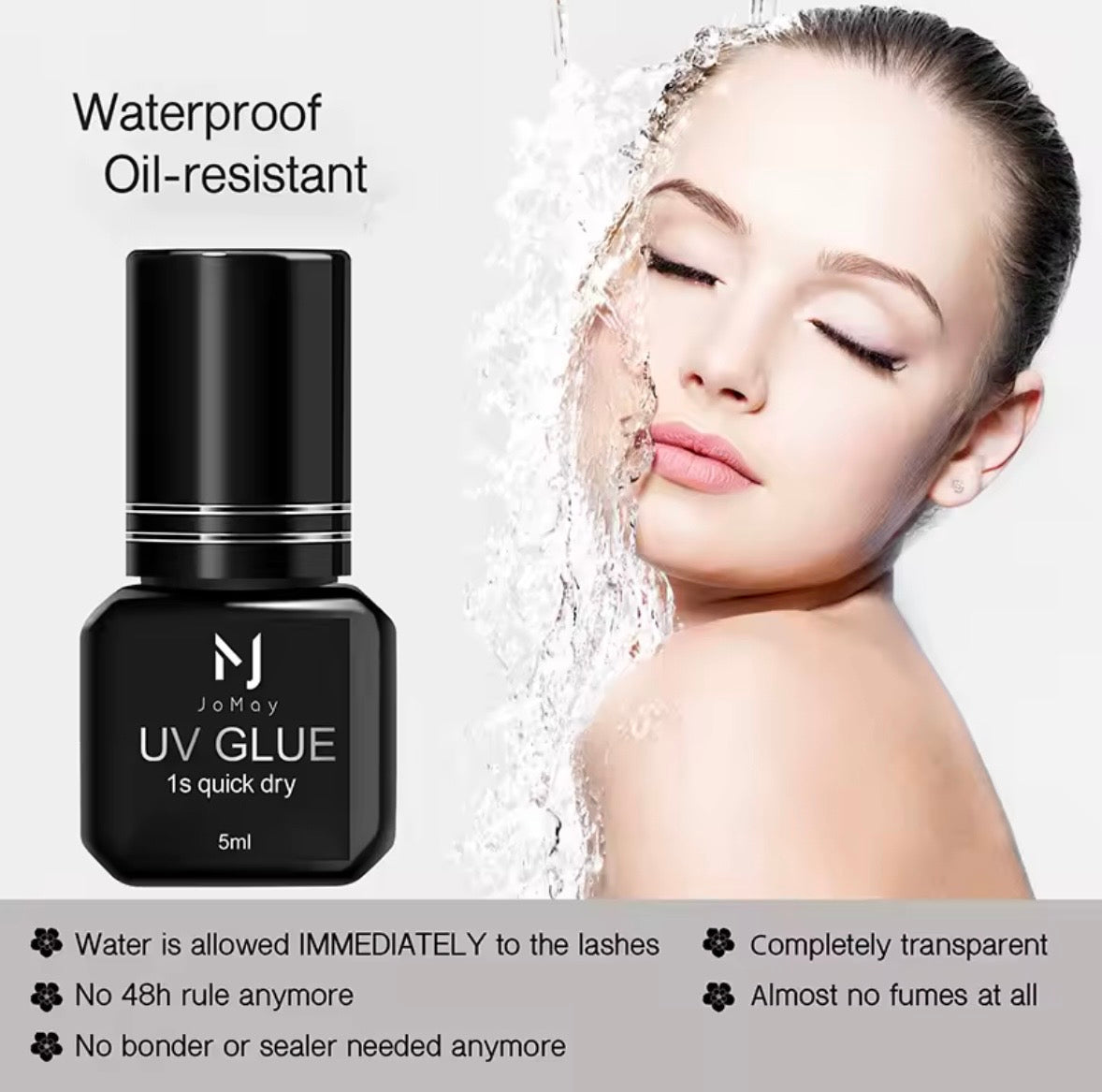 JOMAY Professioneller UV-Wimpernverlängerungskleber