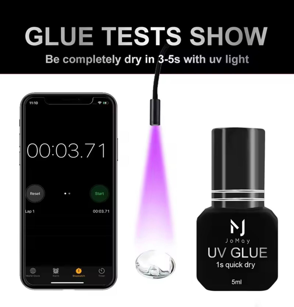 JOMAY Professioneller UV-Wimpernverlängerungskleber