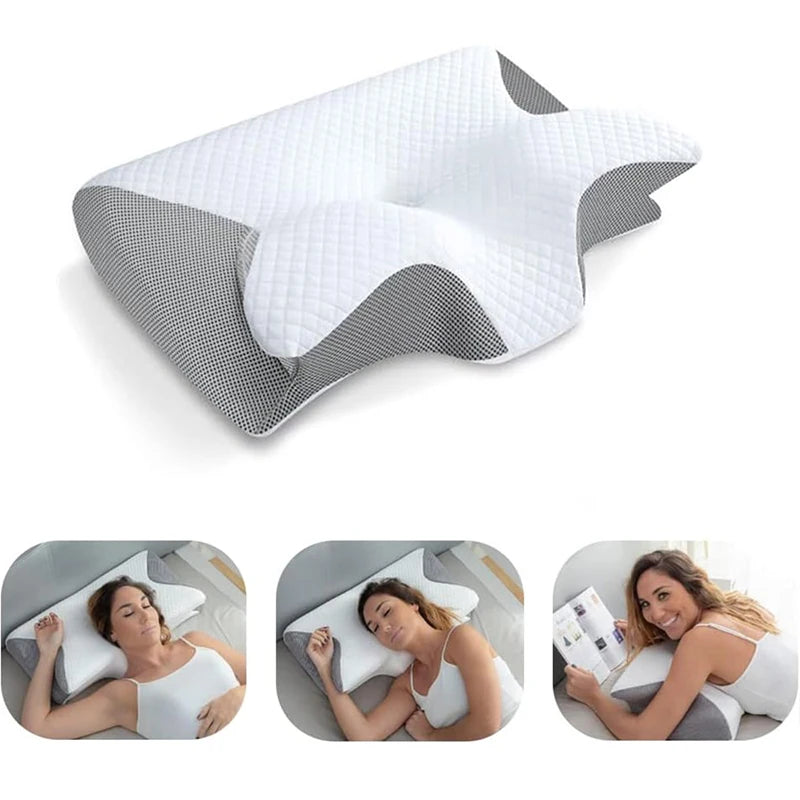 2-in-1 Memory Foam Nackenkissen