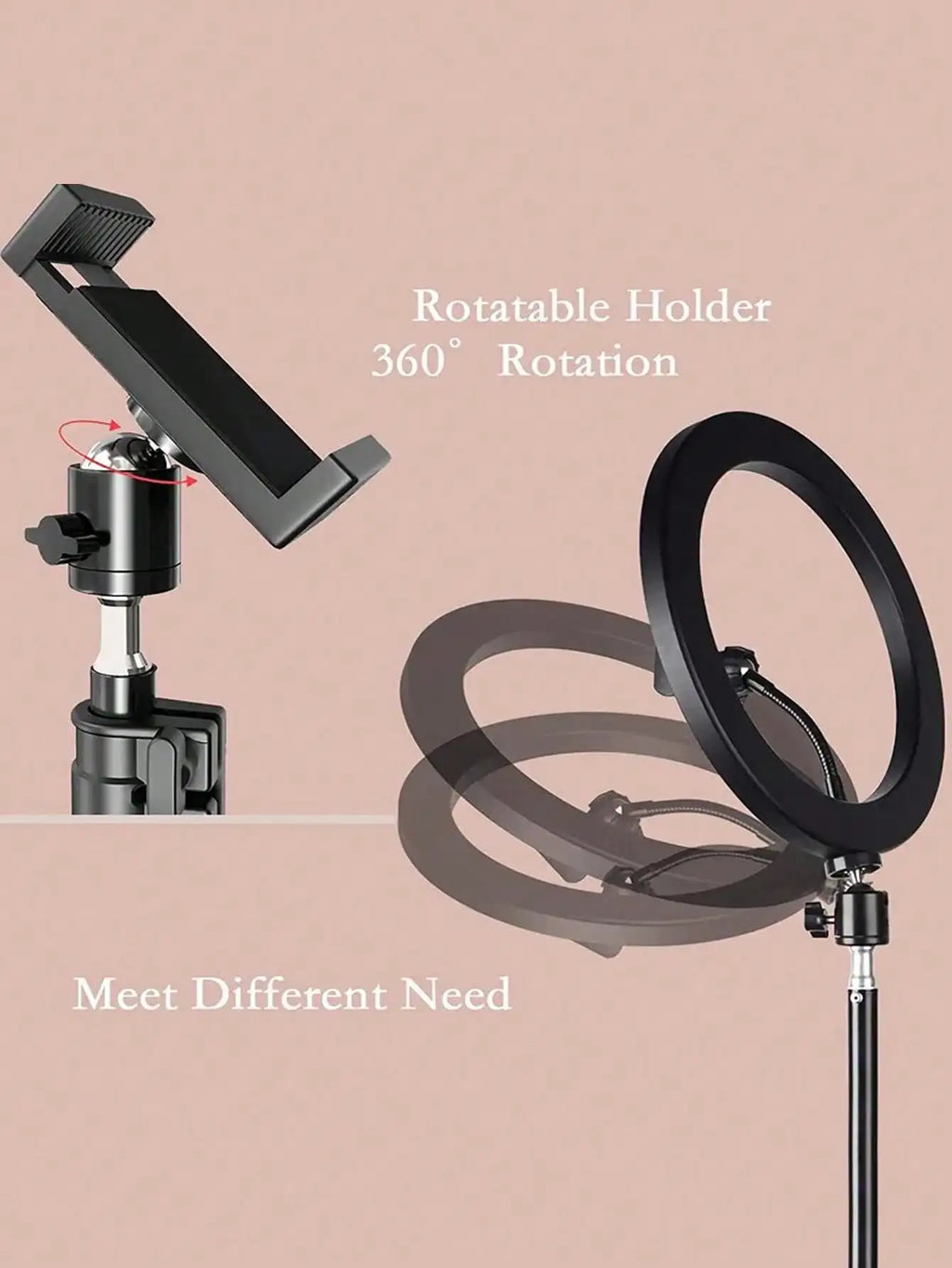 110cm tripod stand+O-clip