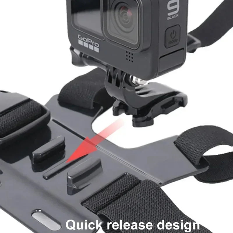 5 in 1 Mobile Phone Chest Strap