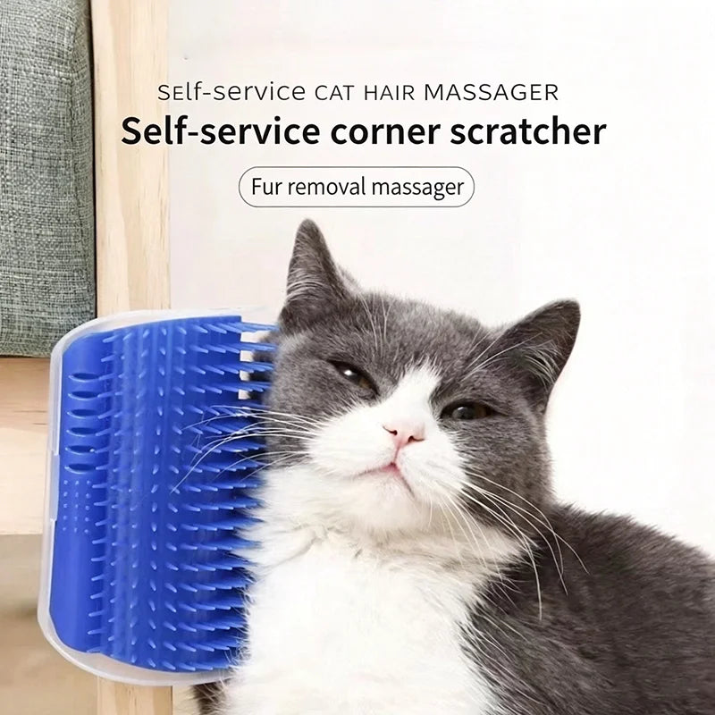 Eck-Kratzbürste für Katzen