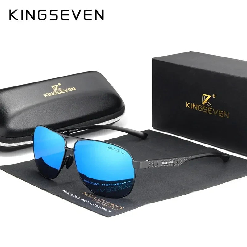 KINGSEVEN Polarisierte Pilotenbrille