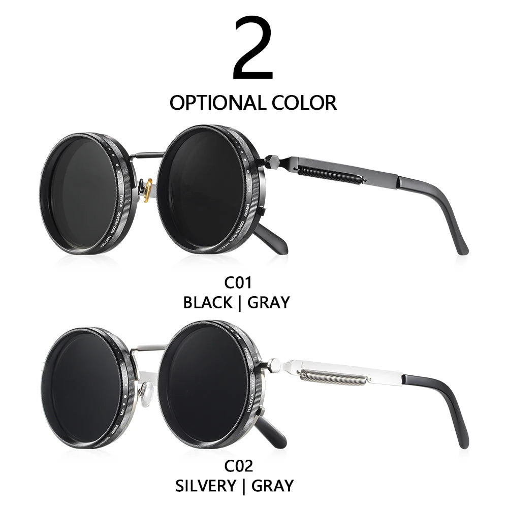 Polarisierte Runde Sonnenbrille