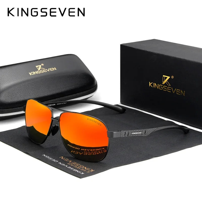 KINGSEVEN Polarisierte Pilotenbrille