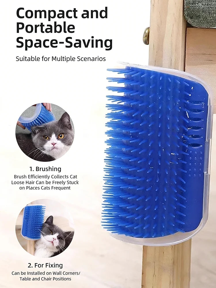 Eck-Kratzbürste für Katzen