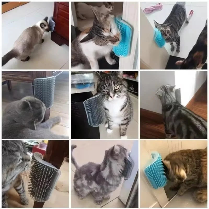 Eck-Kratzbürste für Katzen