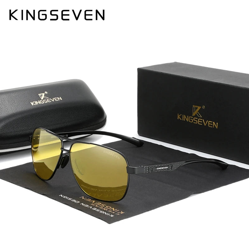 KINGSEVEN Polarisierte Pilotenbrille