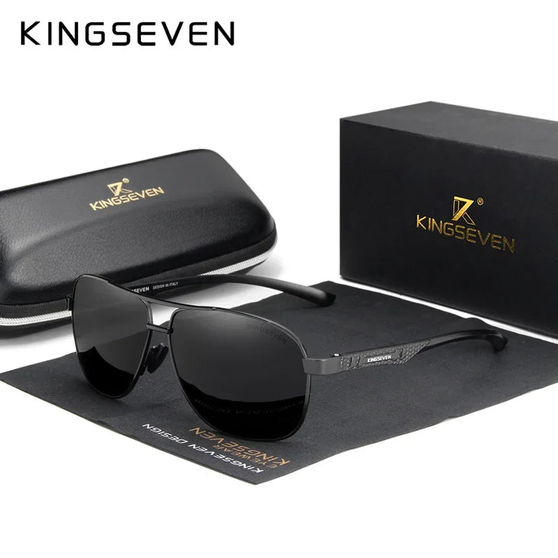 KINGSEVEN Polarisierte Pilotenbrille
