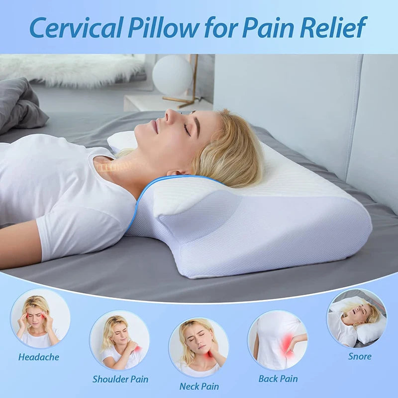 2-in-1 Memory Foam Nackenkissen